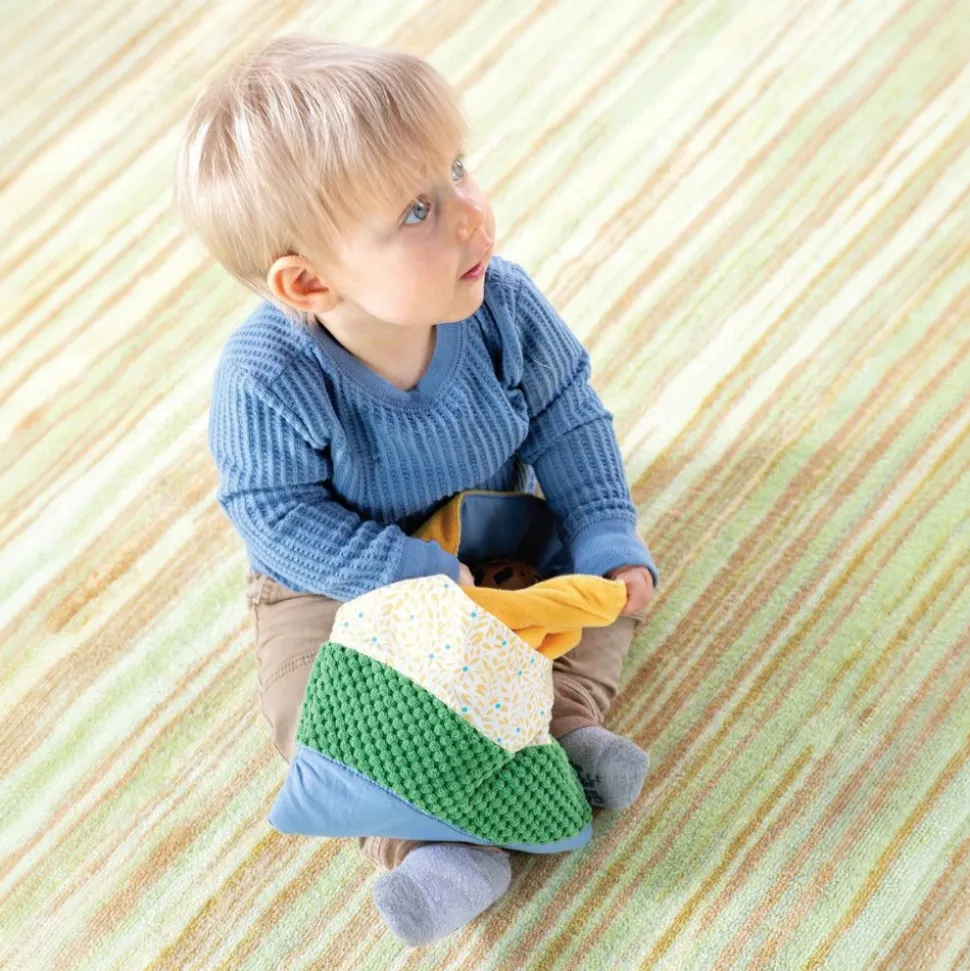 Crinkle Pockets Natural Set of 3