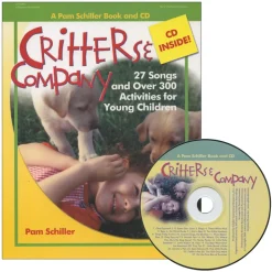 Critters and Company: 27 Songs and Over 300 Activities for Young Children Book and CD Paperback