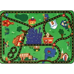 Cruisin' Around the Town Carpets Rectangle