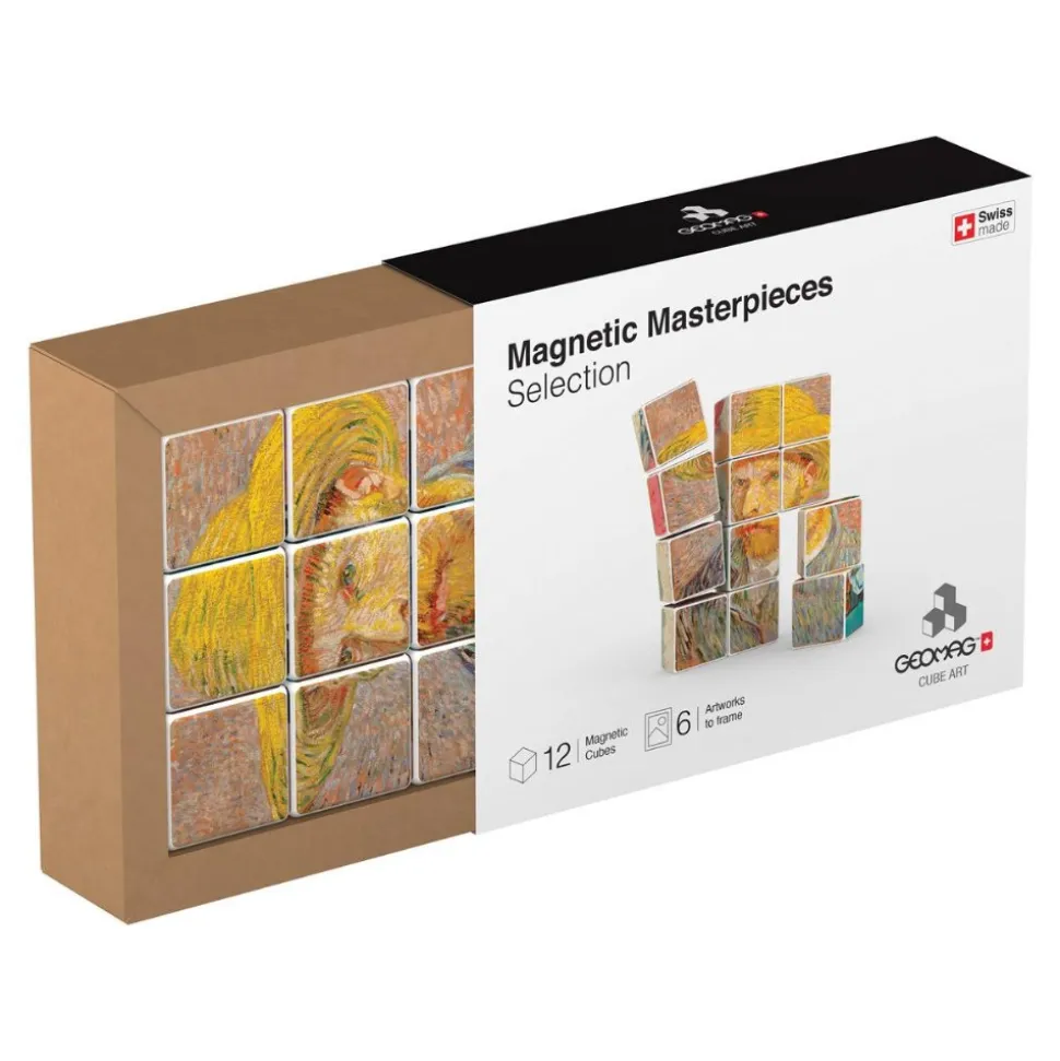 Cube Art Magnetic Masterpieces 6 Artworks