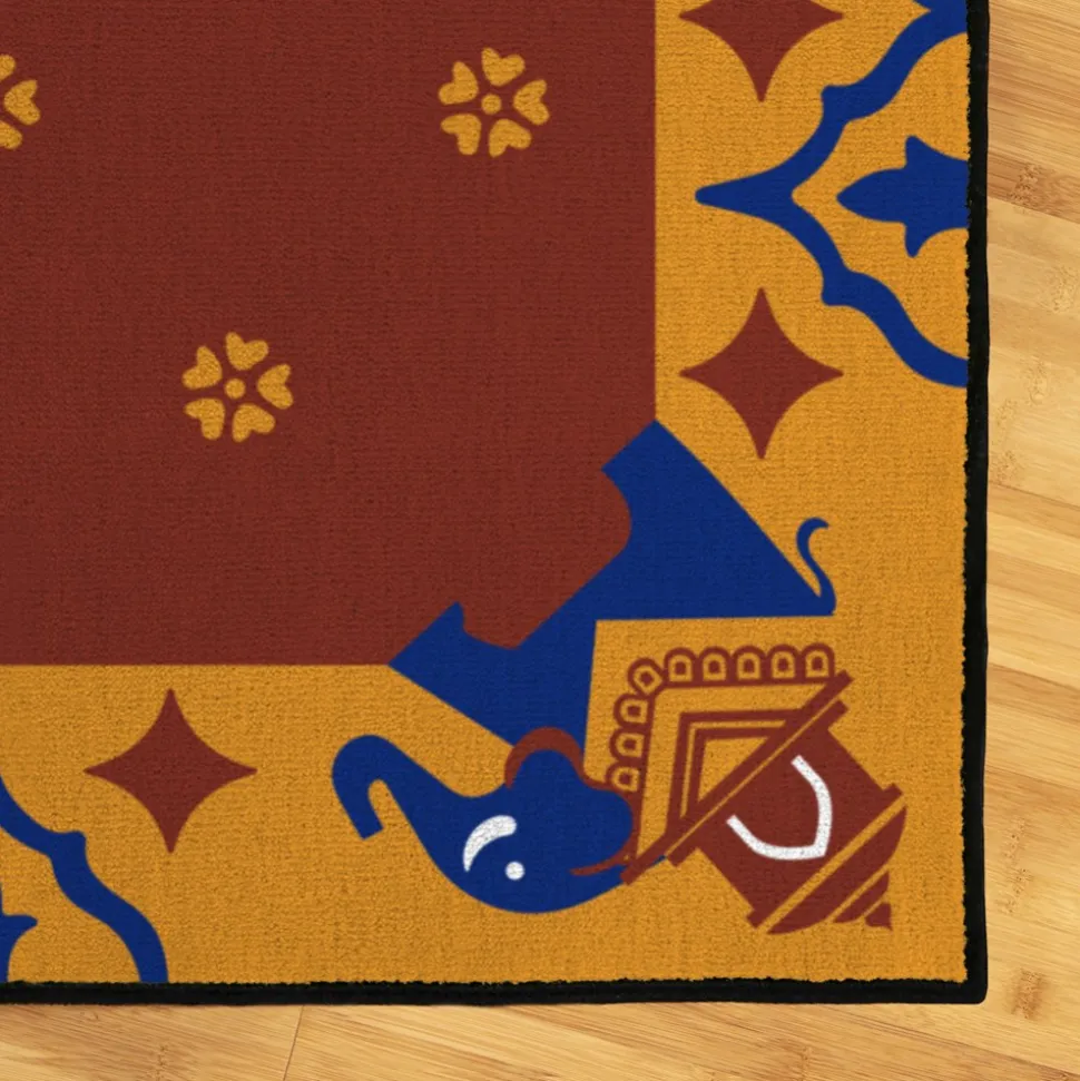 Cultural Carpet India 4' x 6' Rectangle
