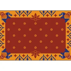Cultural Carpet India 4' x 6' Rectangle