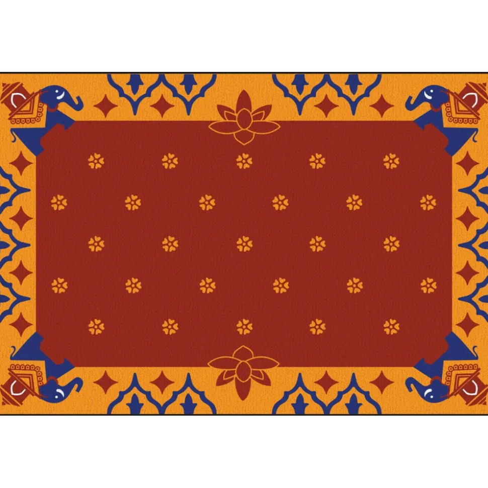 Cultural Carpet India 4' x 6' Rectangle