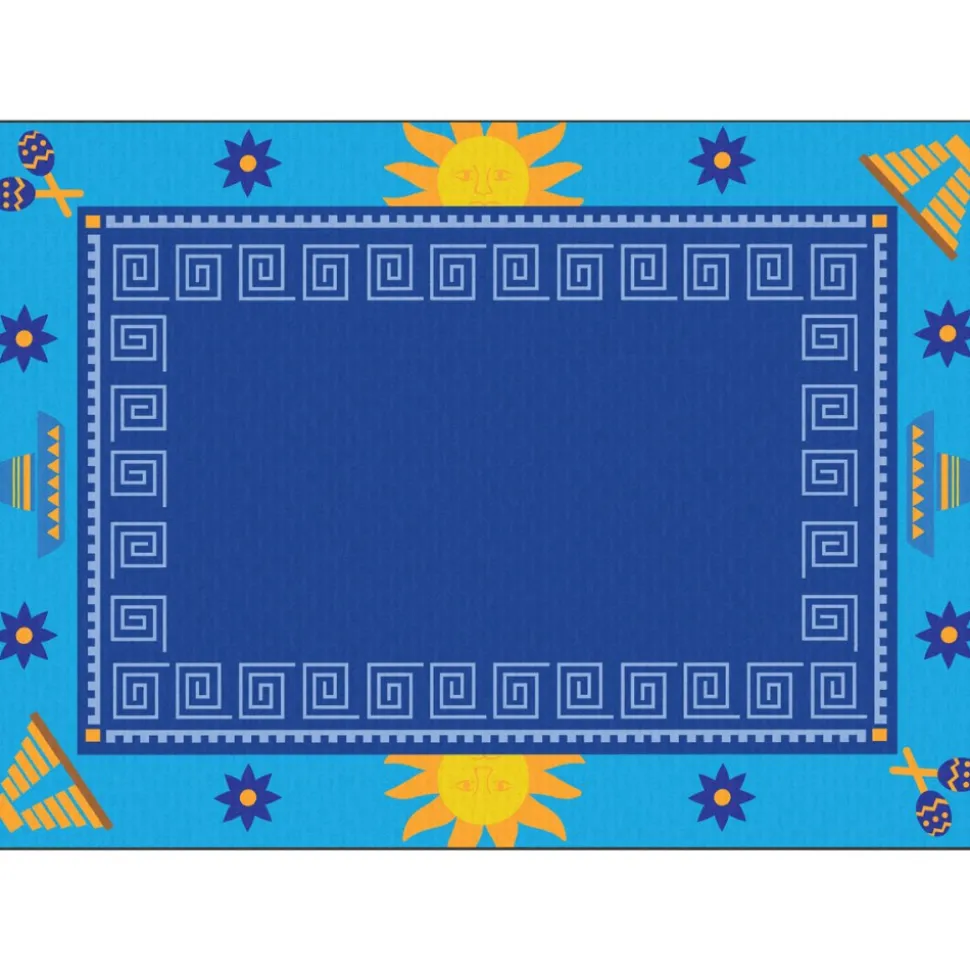 Cultural Carpet Mexico 4' x 6' Rectangle