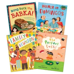 Culturally Diverse Foods Books Set of 4 Paperback