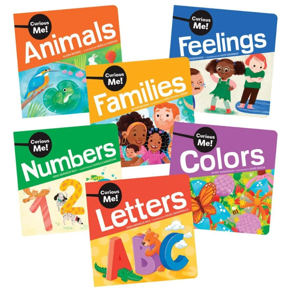 Curious Me!™ Board Books Set of 6