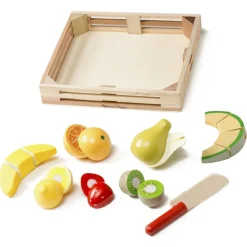 Cutting Fruit Wooden Play Food Set