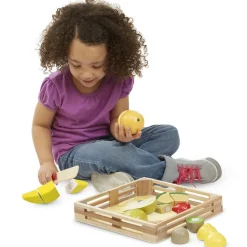 Cutting Fruit Wooden Play Food Set