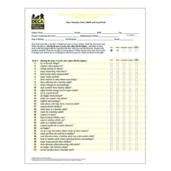 DECA-I/T Infant Record Forms