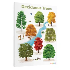 Deciduous Trees Giclee Classroom Wall Print