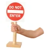 Deluxe International Traffic Signs with Wooden Bases