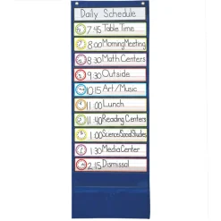 Deluxe Scheduling Pocket Chart