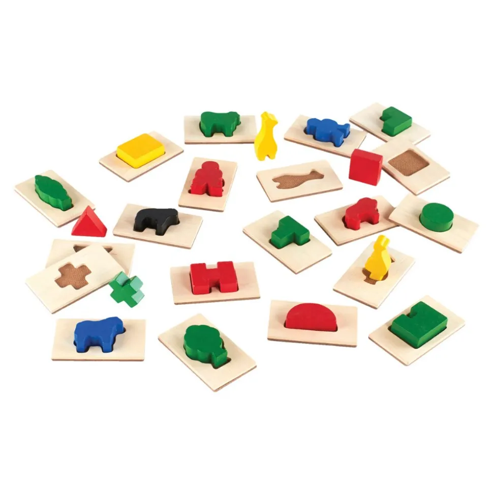 3D Feel & Find Shapes and Tile Matching Toy 40 Pieces
