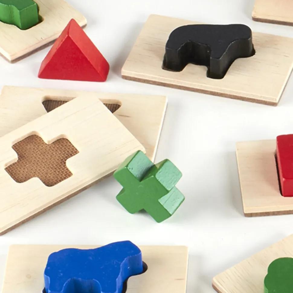 3D Feel & Find Shapes and Tile Matching Toy 40 Pieces