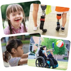 Differing Abilities Puzzles Set of 4