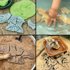 Dig & Discover Dinosaur Tactile Skeletons Set of 6