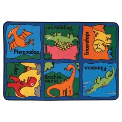 Dino-mite KID$ Value Rug 3' x 4'6" Rectangle