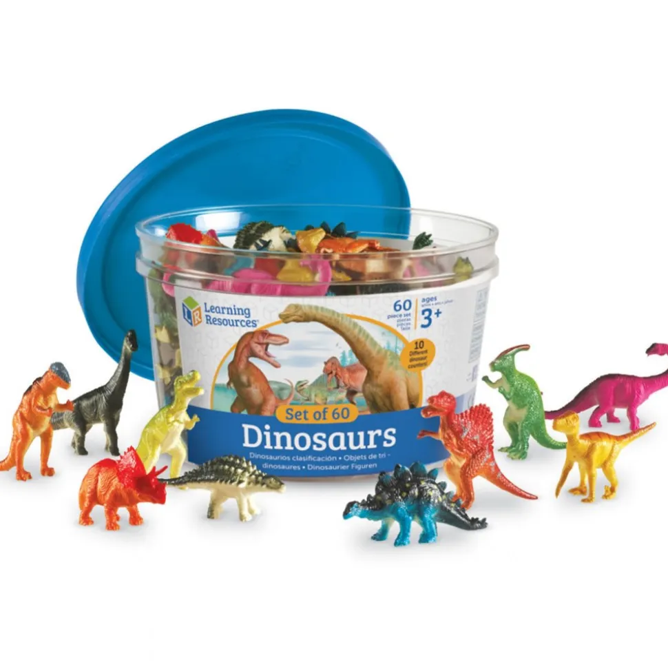 Dinosaur Counters 60 Pieces