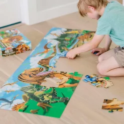 Dinosaur Floor Puzzle Set Set of 2