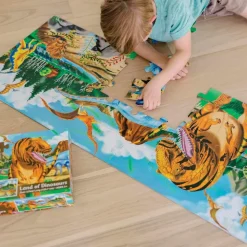 Dinosaur Floor Puzzle Set Set of 2