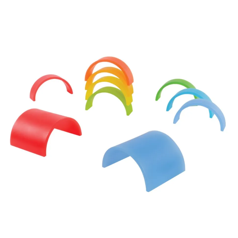Discovery Rainbow Arches and Tunnels 10 Pieces