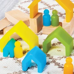 Discovery Stackers Natural House 5 Pieces