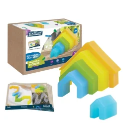 Discovery Stackers Natural House 5 Pieces