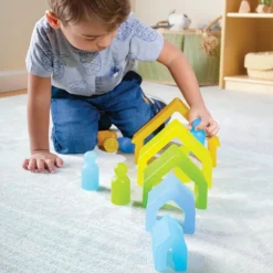 Discovery Stackers Natural House 5 Pieces
