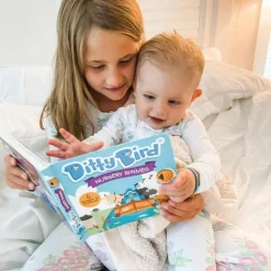 Ditty Bird Bedtime and Nursery Rhyme Song Books Set of 2