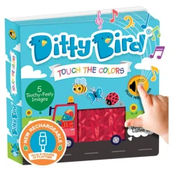 Ditty Bird Black & White and Touch Colors Sound Books Set of 2