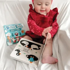 Ditty Bird Black & White and Touch Colors Sound Books Set of 2