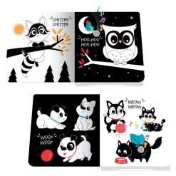 Ditty Bird Black & White and Touch Colors Sound Books Set of 2