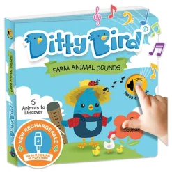 Ditty Bird Farm & Touch the Cute Animal Sound Books
