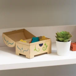 DIY Paper-Mache Mini Treasure Chests Set of 12