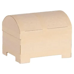 DIY Paper-Mache Mini Treasure Chests Set of 12