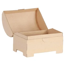 DIY Paper-Mache Mini Treasure Chests Set of 12