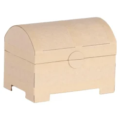 DIY Paper-Mache Mini Treasure Chests Set of 12
