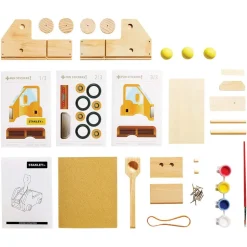 DIY Stanley® Jr. Wooden Catapult Truck Kit 35 Pieces