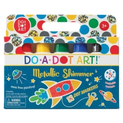 Do-A-Dot Art Metallic Shimmer Paint Dot Markers Set of 5