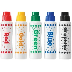 Do-A-Dot Art Metallic Shimmer Paint Dot Markers Set of 5