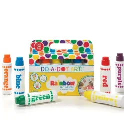 Do-A-Dot Rainbow Paint Markers Set of 6