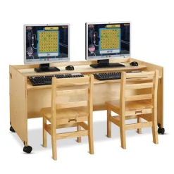 Double Computer Desk