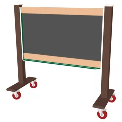 Double-Sided Magnetic Outdoor Chalkboard