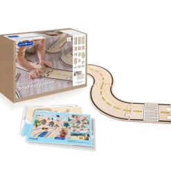 Double-Sided Roadway System 42 Piece Set