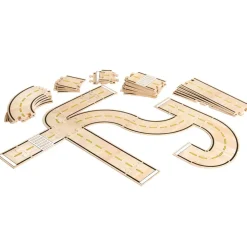 Double-Sided Roadway System 42 Piece Set