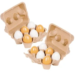 Dozen Pretend Eggs 2 Cartons of 6 Eggs
