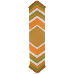 Earth-Toned Decorative Runner