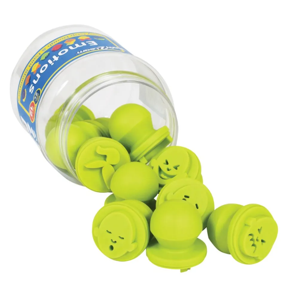 Easy Grip Emotion Stampers & Jumbo 6-in-1 Skin Tone Ink Pad