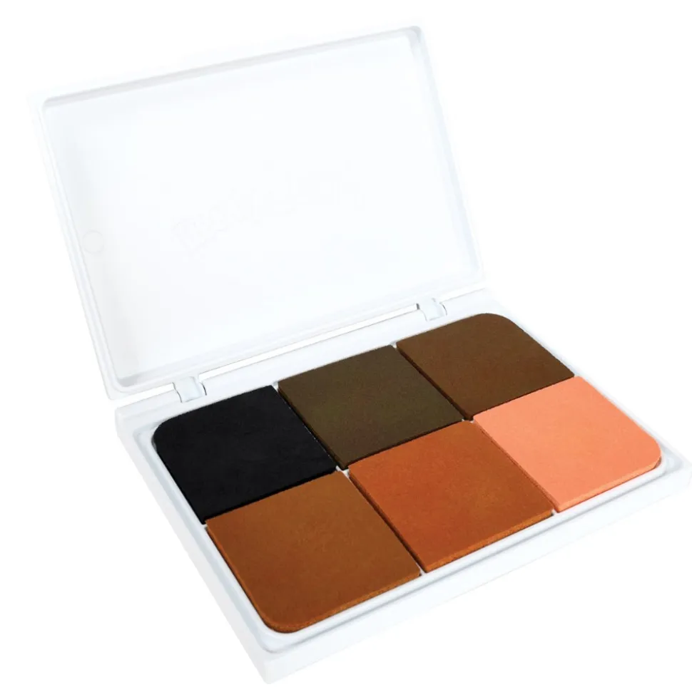 Easy Grip Emotion Stampers & Jumbo 6-in-1 Skin Tone Ink Pad