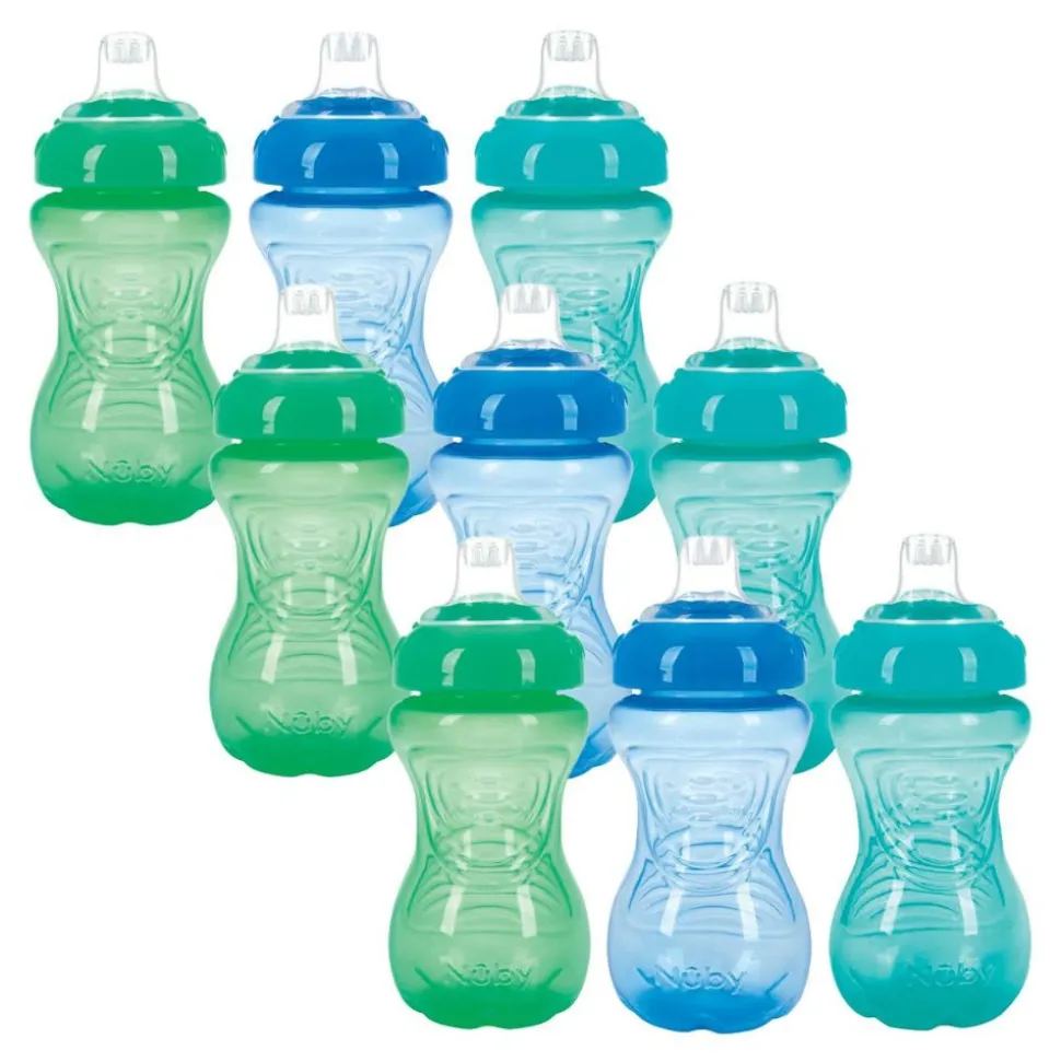 Easy Grip Soft Spout Cups Set of 9